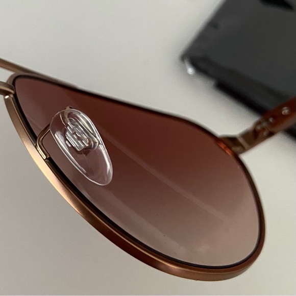 NEW Emporio Armani 60mm Aviator Sunglasses main image 4